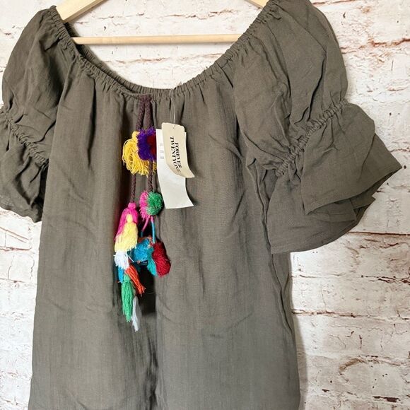 Hot & Delicious tassel shift dress boho - Picture 3 of 5